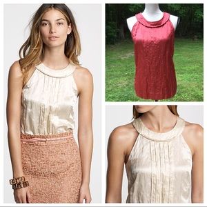 🎉HP🎉 J. CREW Silk “Crescent Collar Cami” - 14
